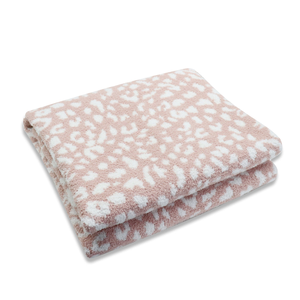 HKM-911379 Cozy Thick Chenille Half Fleece Sofa Blanket - Soft Polyester, Modern Design, 127x152cm