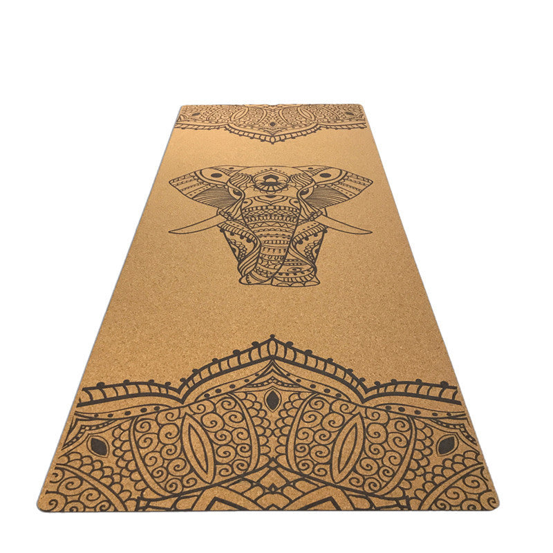 HKM-911379 Natural Rubber Yoga Mat - 3.5mm Thickness, Available in 173*61cm and 183*61cm Sizes