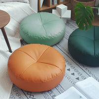 HKM-911507 Japanese Style Futon Cushion - Round & Square Options in Various Colors