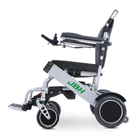 HKM-911571 Aluminum Alloy Folding Electric Wheelchair with 120kg Capacity and 20km Range