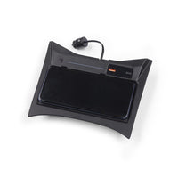 HKM-911571 Fast Wireless Car Charger with PD and USB Output, Universal Compatibility, 15W Charging Power