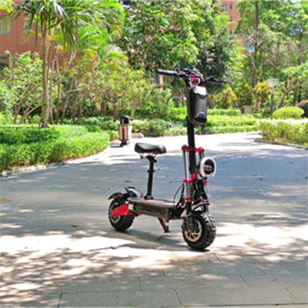 HKM-911571 Foldable Electric Scooter with 6000W Dual Motors, 38Ah Battery, 120km Range, Off-Road Capabilities