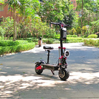 HKM-911571 Foldable Electric Scooter with 6000W Dual Motors, 38Ah Battery, 120km Range, Off-Road Capabilities