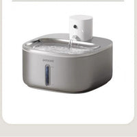 HKM-9116349 Smart Wireless Charging Stainless Steel Pet Water Dispenser 3.2L