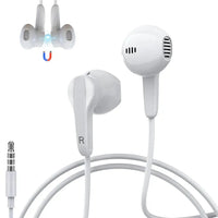 HKM-911699 Wired Stereo Earbuds with Microphone and Volume Control for 3.5mm Devices