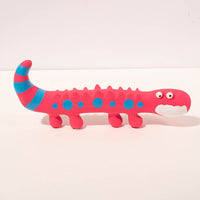 HKM-9117757 Interactive Lizard Shaped Dog Chew Toy for Aggressive Chewers - Squeaky, Durable, and Teeth-Cleaning Fun for All Breeds
