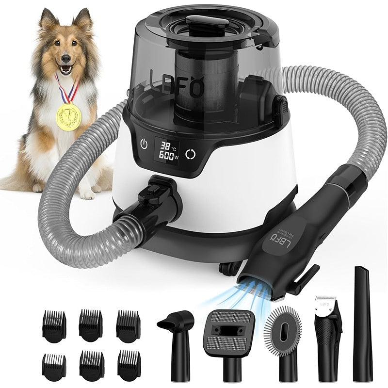 HKM-9118141 High-Power Low Noise Pet Hair Suction Cleaning and Blowing Tool with Trimmer and Brushes