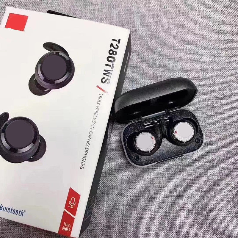 HKM-911891 True Wireless Bluetooth Headset with Mini Charging Case and Call Function