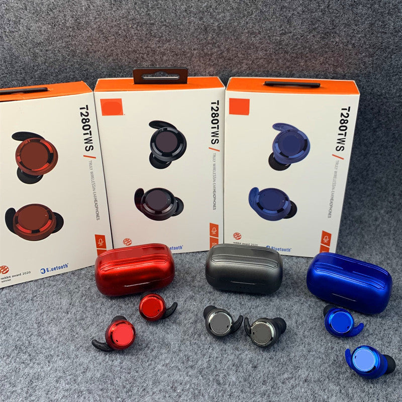 HKM-911891 True Wireless Bluetooth Headset with Mini Charging Case and Call Function