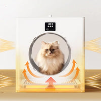 HKM-911955 Pet Drying Box for Cats and Dogs - Blowing Drying Fan, Eco-Friendly Design, 110-240V, Plastic Material