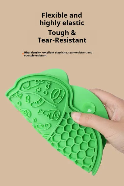 HKM-9122237 Suction Dog and Cat Slow Feeder Mat for Enrichment and Mealtime Fun