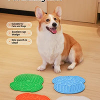 HKM-9122237 Suction Dog and Cat Slow Feeder Mat for Enrichment and Mealtime Fun