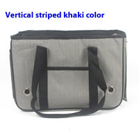 HKM-9122493 Portable Dog Pet Carrier Bag - Solid Color Options, Medium and Large Sizes Available