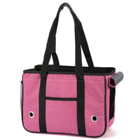 HKM-9122493 Portable Dog Pet Carrier Bag - Solid Color Options, Medium and Large Sizes Available