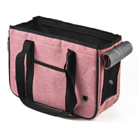 HKM-9122493 Portable Dog Pet Carrier Bag - Solid Color Options, Medium and Large Sizes Available