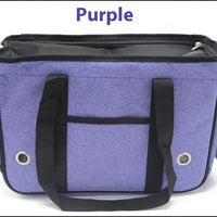HKM-9122493 Portable Dog Pet Carrier Bag - Solid Color Options, Medium and Large Sizes Available