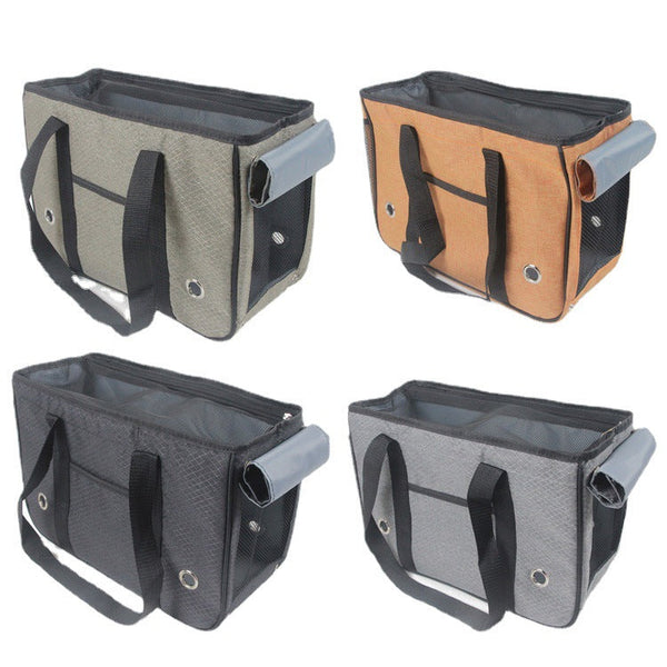 HKM-9122493 Portable Dog Pet Carrier Bag - Solid Color Options, Medium and Large Sizes Available