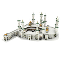 HKM-912339 3D Paper Puzzle Model of the Great Mosque of Mecca - DIY Assemble Home Decor Toy for Age 8 and Up