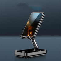 HKM-912403 Retractable Metal Desktop Stand for Mobile Phones and Tablets