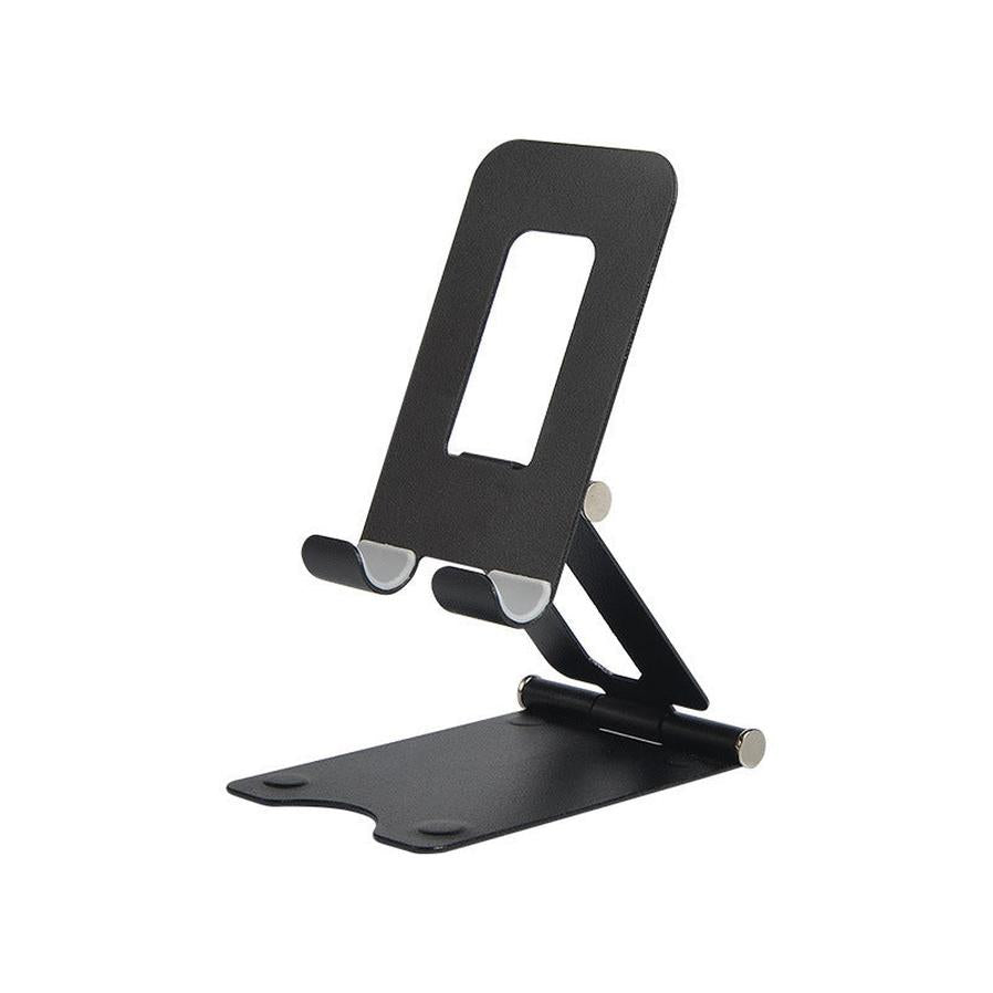 HKM-912403 Retractable Metal Desktop Stand for Mobile Phones and Tablets