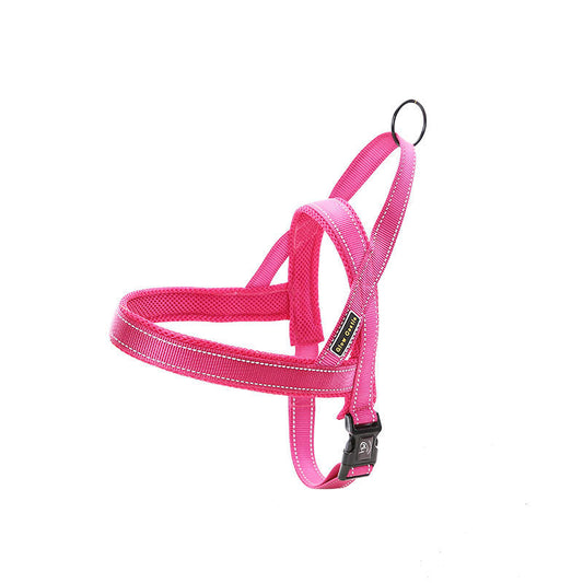 HKM-9125309 Luminous Reflective Nylon Chest Strap with Quick Sleeve for Pets in Multiple Colors