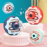 HKM-912531 Donut Style Automatic Bubble Blower for Outdoor Fun – Ideal Gift for Toddlers and Kids