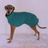 HKM-9126589 Thick Warm High Neck Velvet Fleece Dog Coat - Casual Reversible Design for Winter Outdoor Activities