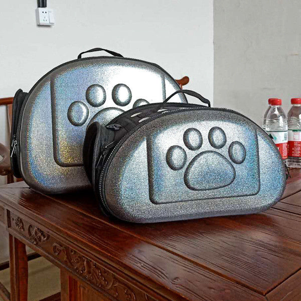 HKM-9128253 Portable Foldable Pet Carrier Bag for Dogs and Cats - Lightweight, Breathable Design with Mesh Ventilation