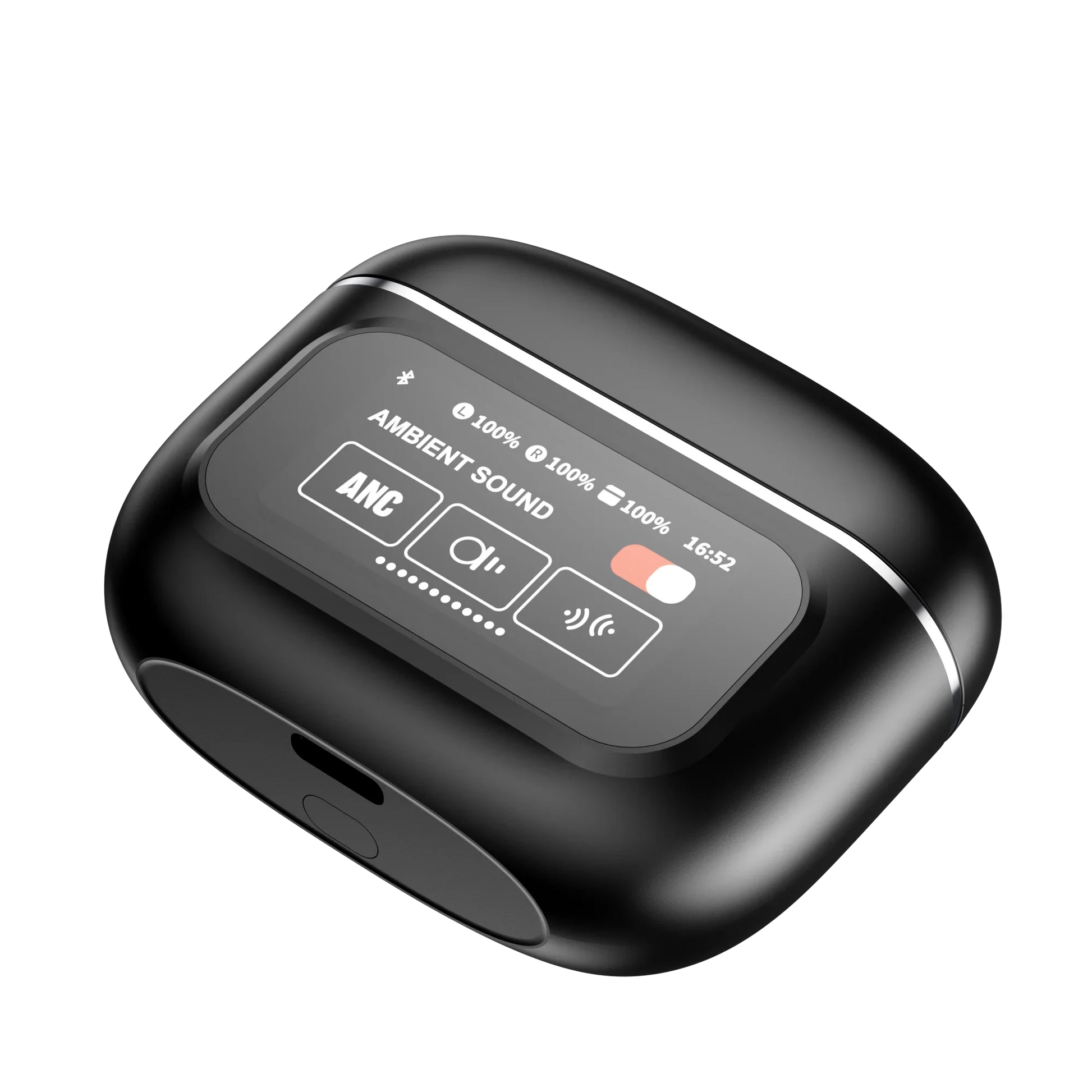 HKM-912851 YX30 ANC TWS Wireless Earphones with Touch Controls and LED Display for Sports and Music