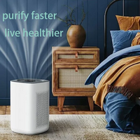 HKM-913043 Smart WiFi Air Purifier for Large Rooms - Ideal for Allergies, Pets, and Smoke Elimination
