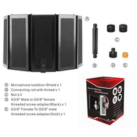 HKM-913107 Multi-Door Microphone Enclosure for Enhanced Sound Isolation