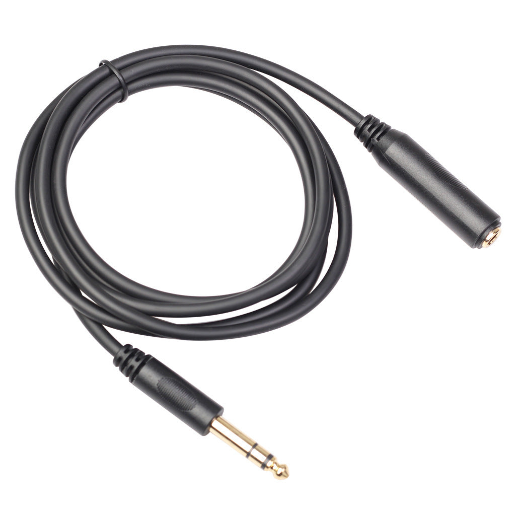 HKM-913235 6.35mm Male to Female Gold-Plated Audio Extension Cable - Multiple Lengths Available