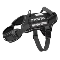 HKM-9133757 Adjustable Reflective Tactical Service Dog Harness with Handle ¨C No-Pull Vest in Camouflage Patterns
