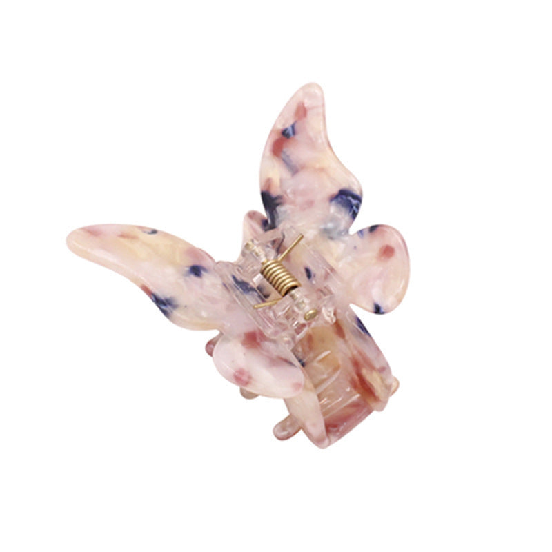HKM-913427 Colorful Butterfly Hair Clip for Women - Fashion Bowknot Design in Various Shades