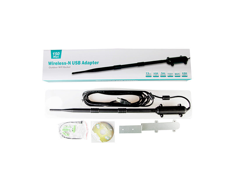 HKM-913683 High Power 9dBi Outdoor WiFi Antenna with 1500m Range, Waterproof Design, MIMO Support
