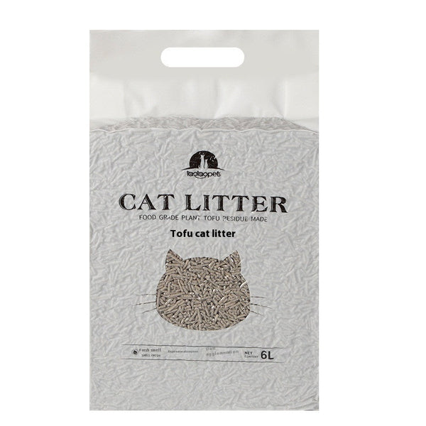 HKM-9137597 Biodegradable Tofu Cat Litter in Green Tea Flavor, 6L (Approx. 2.3kg)