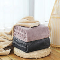 HKM-914003 USB Electric Blanket with Flannel Fabric, Machine Washable, Body Warmer (140x80cm & 160x85cm)