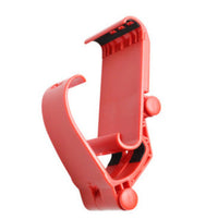 HKM-914067 Switch Controller Mount Hand Grip for Nintendo Switch - Lightweight ABS Design in Red, Green, and Black
