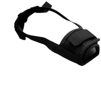HKM-9140797 Durable Black Dog Muzzle for Anti-Biting, Anti-Barking, and Controlled Drinking