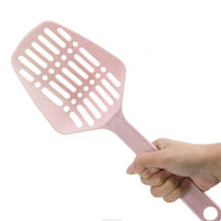 HKM-9141309 Plastic Cat Litter Scoop with Solid Handle for Easy Cleaning in Living Spaces