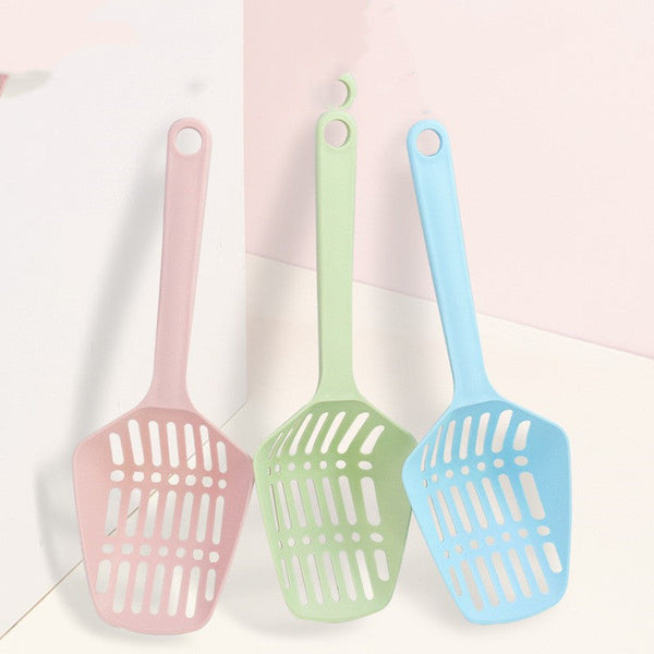 HKM-9141309 Plastic Cat Litter Scoop with Solid Handle for Easy Cleaning in Living Spaces