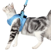 HKM-9143101 Vest-Style Pet Chest Strap with 1.2m and 3m Telescopic Leash Options for Safe Outdoor Use