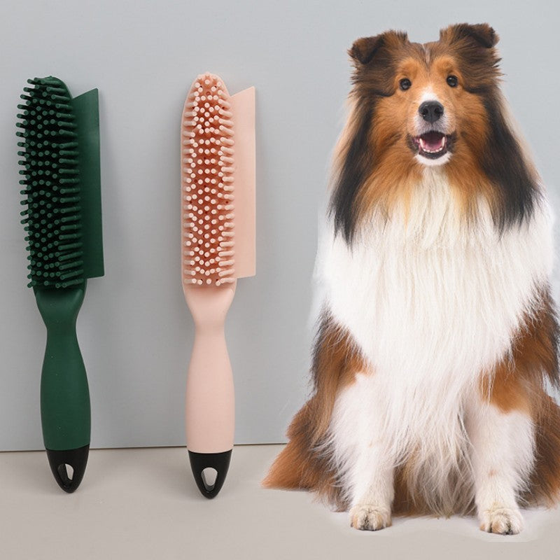 HKM-9144765 Pet Grooming Brush for Dogs and Cats - Hair Remover and Massager Comb