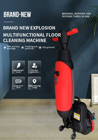 HKM-914579 C430BN Handheld Mini Floor Scrubber Dryer for Efficient Cleaning
