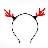 HKM-914579 Festive Christmas Antlers Headband for Holiday Celebrations