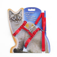 HKM-9147069 Nylon Cat Belt with Hand Holding Rope and Traction Loop ¨C Available in Blue, Black, Red, Green, Pink, 1.0m x 120cm