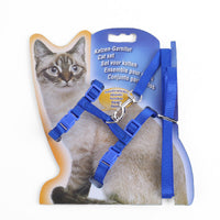 HKM-9147069 Nylon Cat Belt with Hand Holding Rope and Traction Loop ¨C Available in Blue, Black, Red, Green, Pink, 1.0m x 120cm