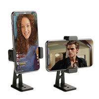 HKM-914707 360-Degree Adjustable Metal Phone Holder with Quick Release - Aluminum Alloy Design