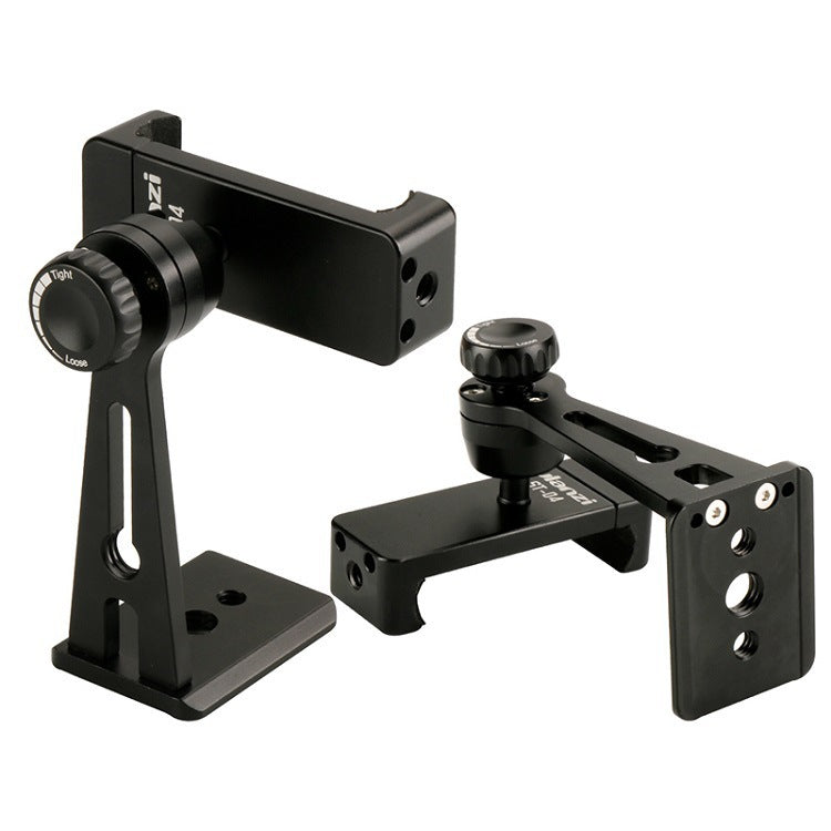 HKM-914707 360-Degree Adjustable Metal Phone Holder with Quick Release - Aluminum Alloy Design