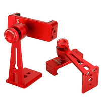 HKM-914707 360-Degree Adjustable Metal Phone Holder with Quick Release - Aluminum Alloy Design